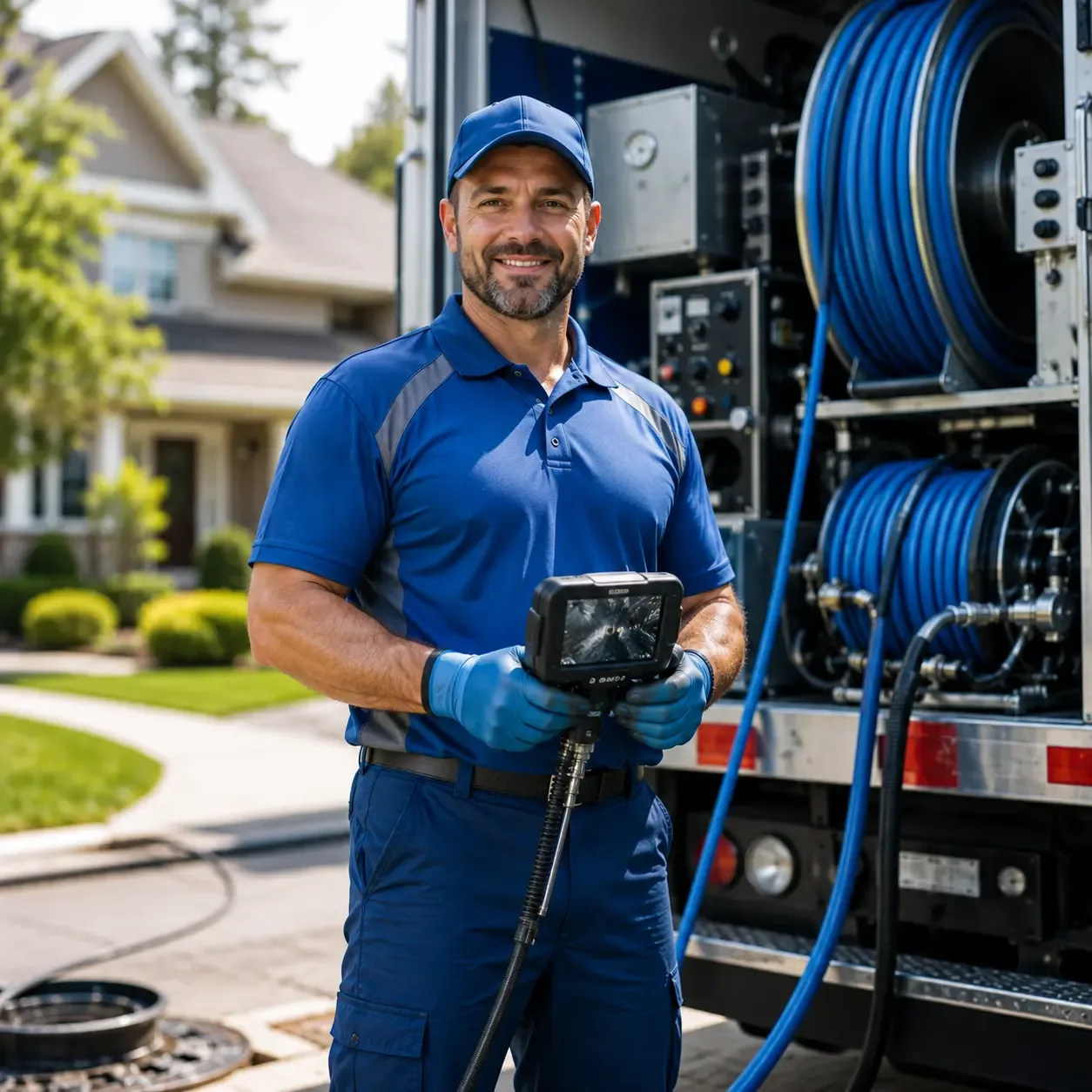 Local outdoor drain cleaning specialists in Ebro, FL
